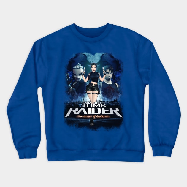 Tomb Raider: Angel of Darkness Crewneck Sweatshirt by Keith_Byrne